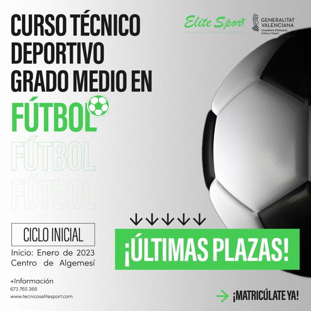 Curso Técnico Deportivo Grado Medio en Fútbol - 2023